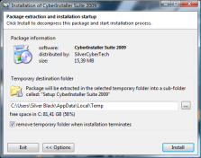 CEOptions screenshot